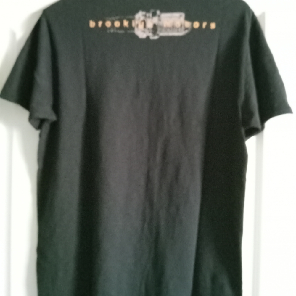 NEW Brooklyn Motors Motorcycle Bike Cycle Short Sleeve T Shirt Med Black - Picture 8 of 8